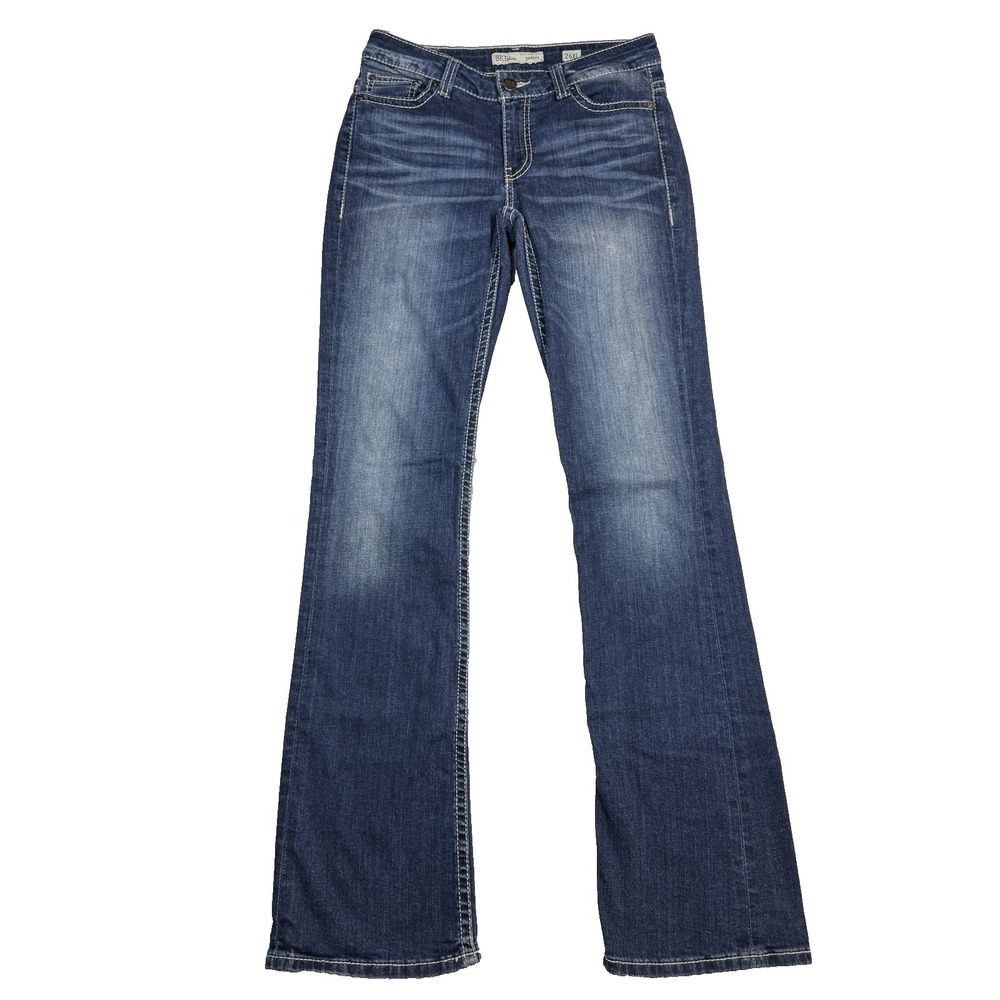 BKE‎ Denim Dakota Bootcut Jeans Women 26XL (Fits 31X35) Blue Extra Long